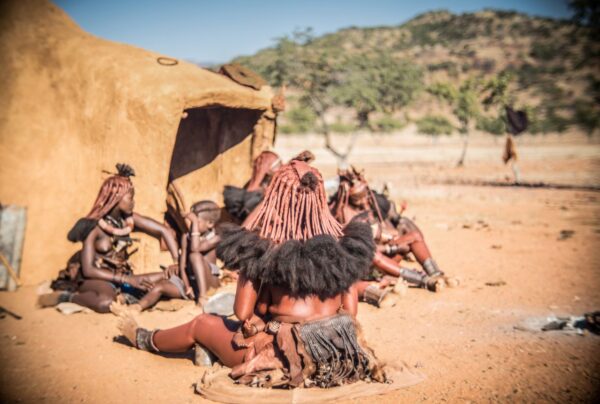 Himba Women sitting