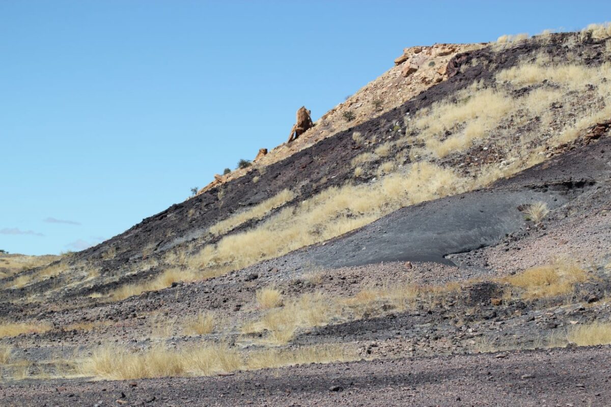 Burnt Mountain Landscape